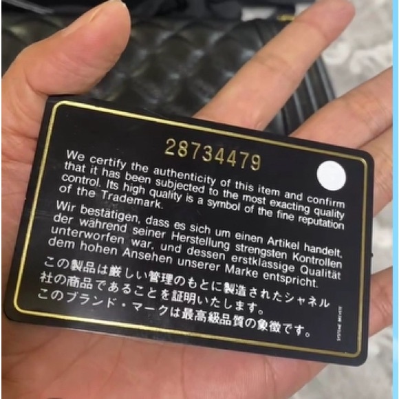 Authentic Chanel Leboy caviar small size - Picture 3 of 3